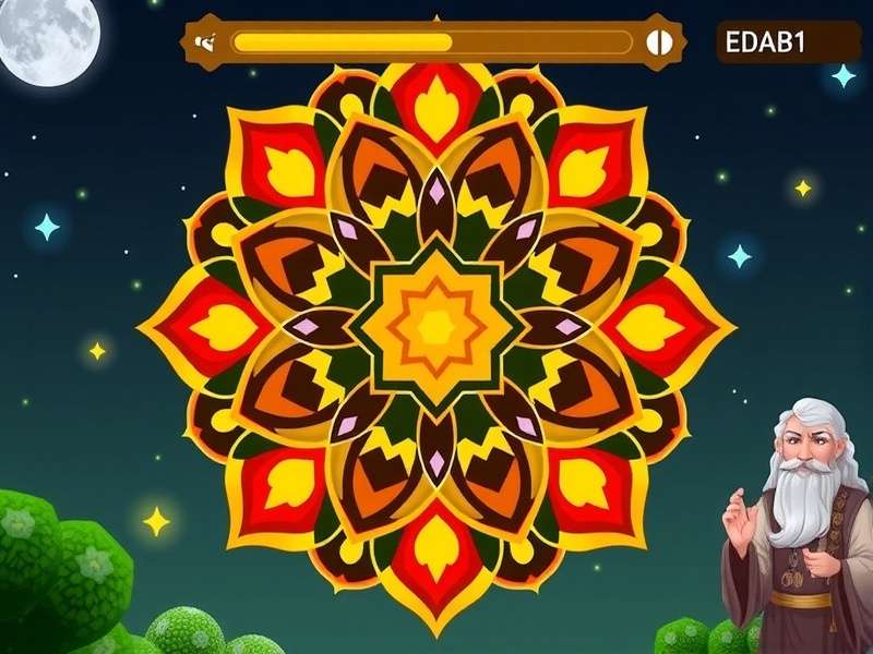 Holy Mandala Builder Game Screenshot